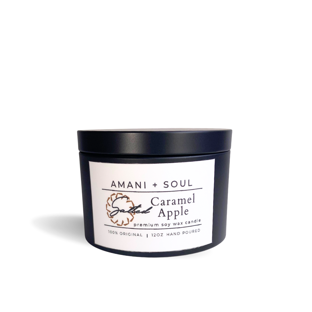 Salted Caramel Apple Candle