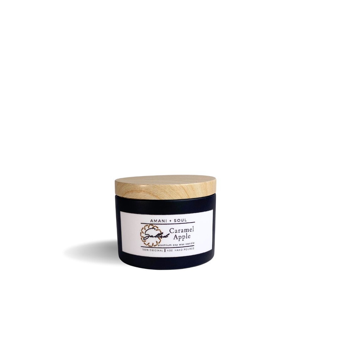 Salted Caramel Apple Candle