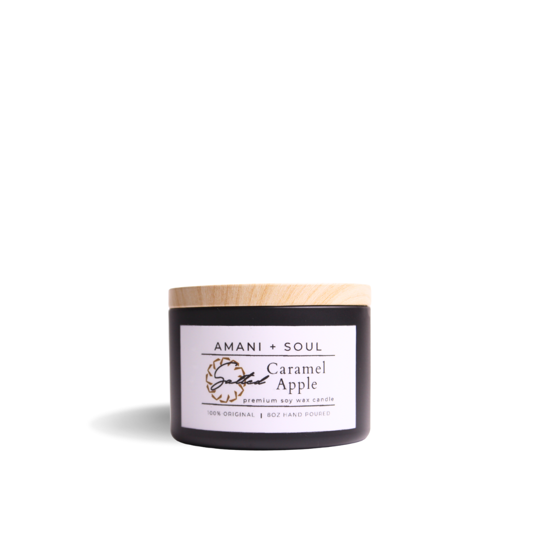 Salted Caramel Apple Candle