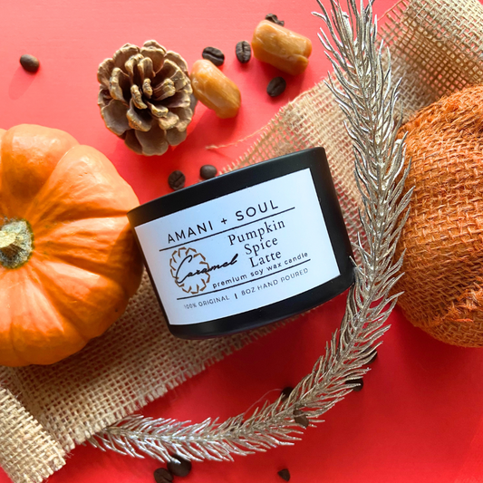 Caramel Pumpkin Spice Latte Candle